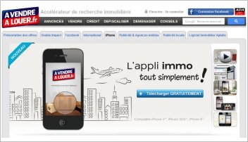 Agents immobilier, faut-il avoir sa propre application iPhone ? - D.R.