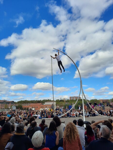 « Horizon » pendant le Jour de la danse 2022 à Toulouse. - © La Place de la danse
