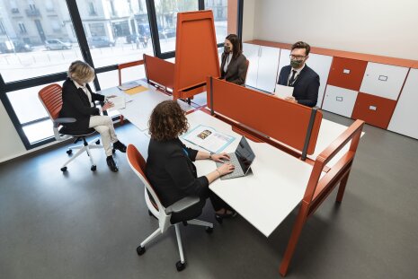 Salle de travail de la Station A - © ICN/Alain Wallior