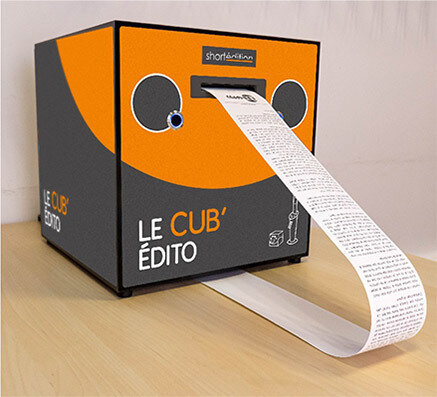 Short Édition a créé le cub'édito avec les financements du label Édu-up. - © Short Édition
