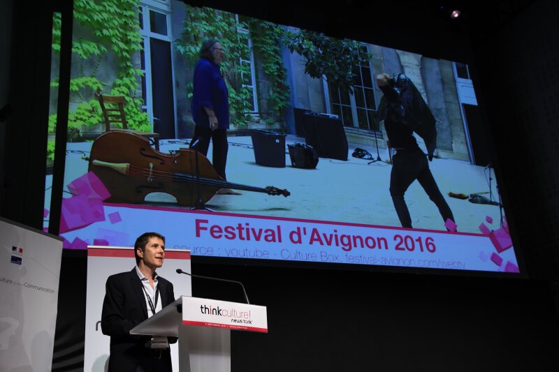 Paul Rondin, directeur délégué du Festival d’Avignon