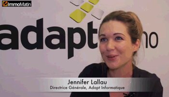 3 min avec Jennifer Lallau, directrice générale d’Adapt Informatique - D.R.