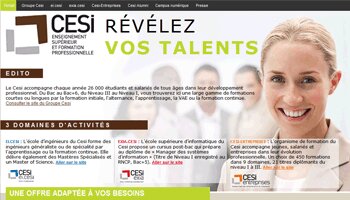 Plateformes LMS : le Cesi utilise Moodle et CrossKnowledge - D.R.