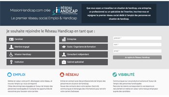 Jobinlive lance Réseau-Handicap.com - D.R.