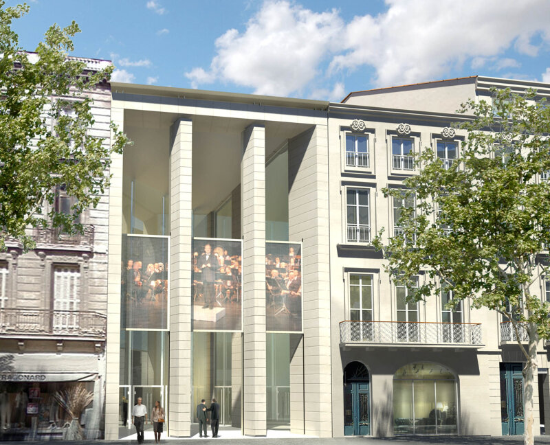 Entrée de l’auditorium