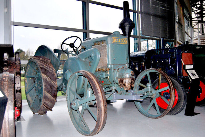 Le tracteur Bulldog avant restauration