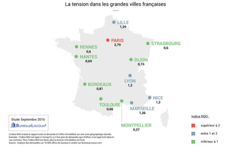 Infographie : où en est le marché de la vente de bureaux en France ? - ©  D.R.