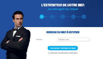 Guy Hoquet s’empare de l’estimation en ligne - D.R.