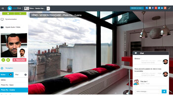 Visit Live : une nouvelle appli pour visiter un bien en direct avec son client, comme si on y était - D.R.