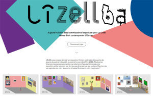 La déclinaison en ligne de LizellBa. - © La Criée