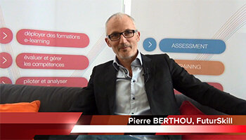 4 min 30 avec Pierre Berthou, directeur général de FuturSkill Software - D.R.