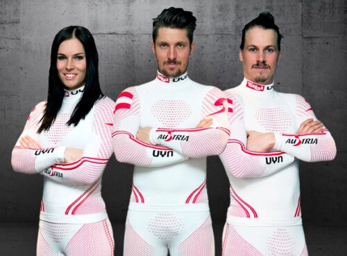 Autriche : Anna Veith, Marcel Hirscher et Matthias Meyer