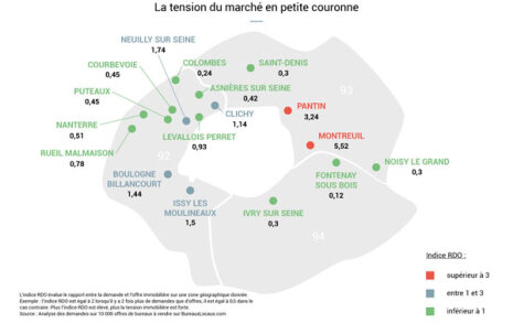 Infographie : où en est le marché de la vente de bureaux en France ? - © D.R.