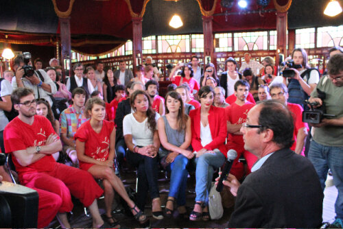 François Hollande - Avignon - 17/07/2011