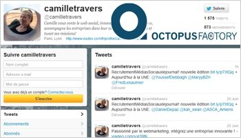 Mes 10 tweets RH du mois, par Camille Travers - D.R.