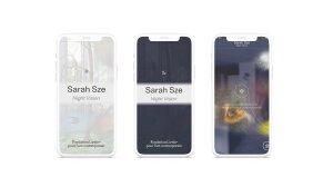L’application « Night Vision » de Sarah Sze. - © D.R.