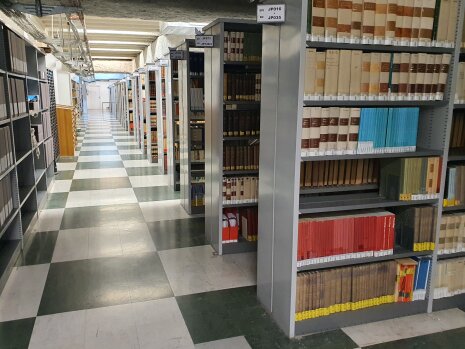 Magasin de la BU de droit et de lettres de l’UGA - © Marine Dessaux