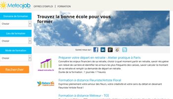 Formation : Meteojob passe à la vitesse supérieure - D.R.