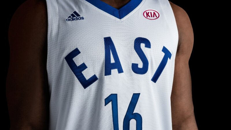 Jersey in the Eastern Conference for the All-Star Game in 2016