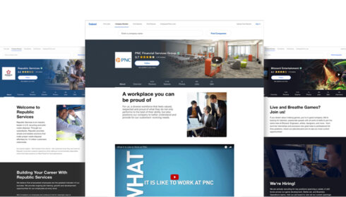 Indeed muscle ses pages dédiées à la marque employeur - D.R.