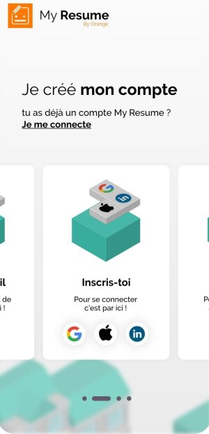 My Resume : copie écran 2 - © D.R.