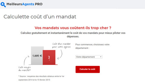 Pour un nouveau mandat signé, combien d’euros dépensés ? - D.R.