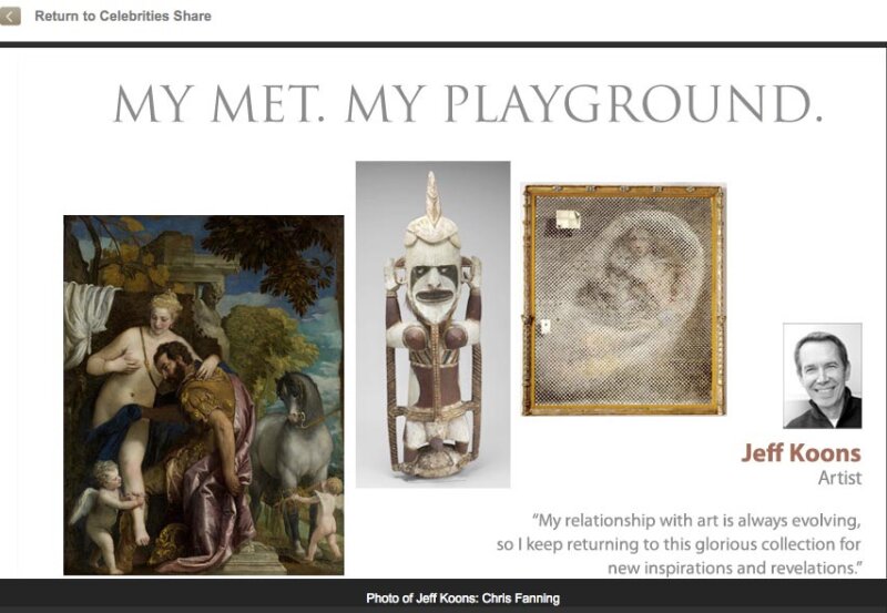 MyMet by Jeff Koons