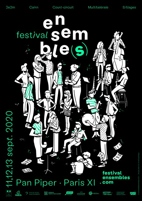 L’affiche du festival Ensemble(s) - © D.R.