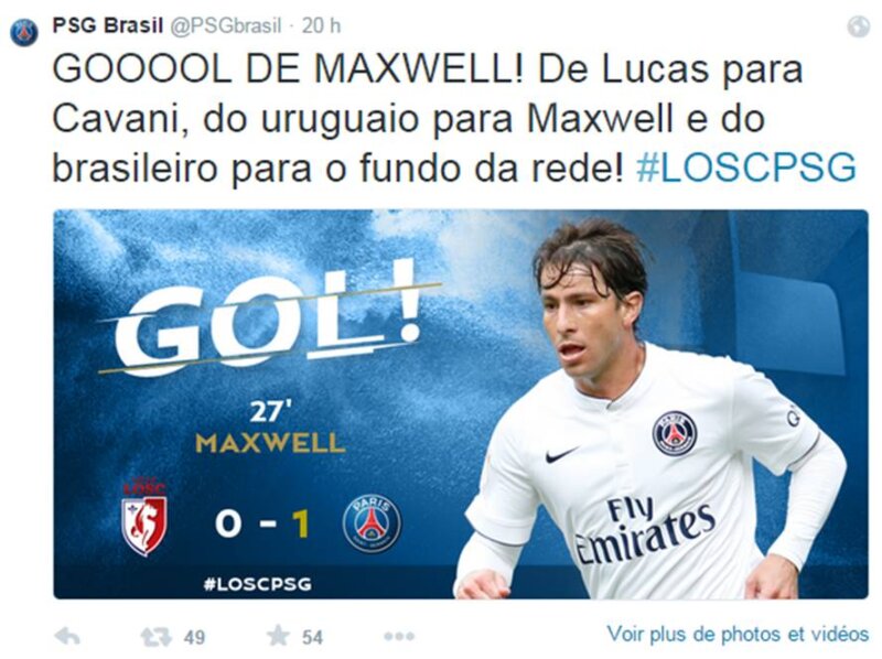 Paris SG - Brazilian Twitter Account