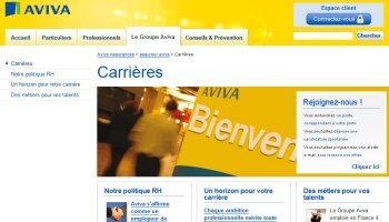 Aviva passe à la version mobile - D.R.