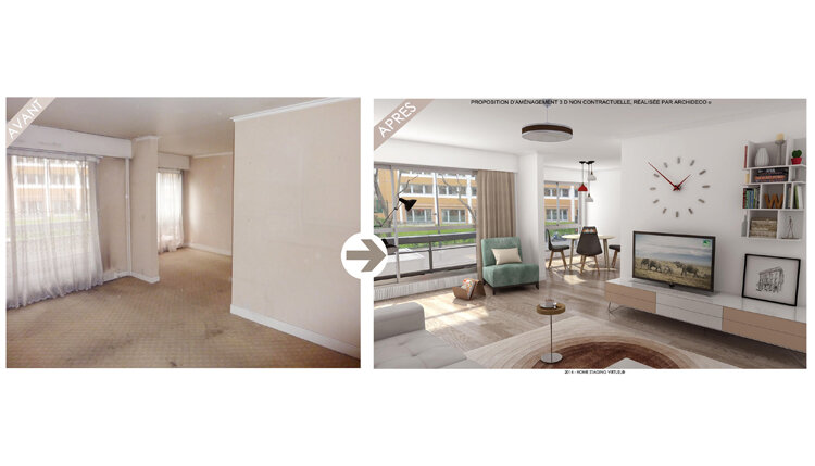 Ils ont testé le service HomeStaging Virtuel® d’ArchiDeco - D.R.