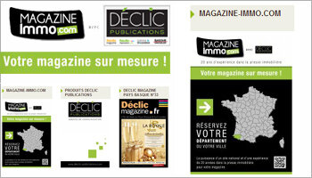Déclic Publications propose des magazines immo clés en main - D.R.