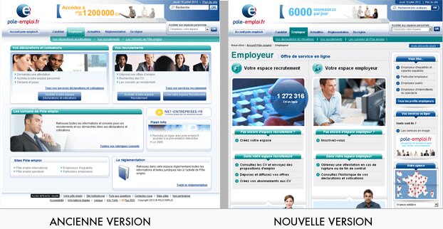 Pole-emploi.fr se refait une beauté-D.R.