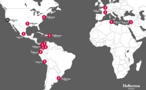Holberton : réseau mondial (décembre 2020) - © D.R.