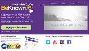 BeKnown s’intègre complètement à Monster - D.R.