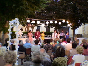 Un spectacle de la tournée des villages. - © TRPL