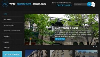 Lancement d’un nouveau site pour le marché des appartements occupés - D.R.