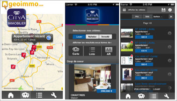 25 000 téléchargements pour la nouvelle application de Citya Immobilier - D.R.