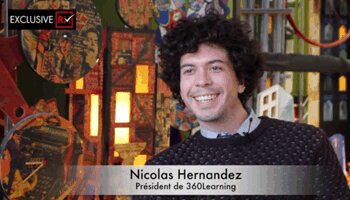 3 min avec Nicolas Hernandez, 360Learning - D.R.
