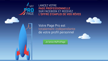 Un profil pro sur Facebook ? Enfin possible avec MyProPage - D.R.